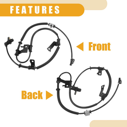 Front Right ABS Wheel Speed Sensor for Kia Soul (2012)