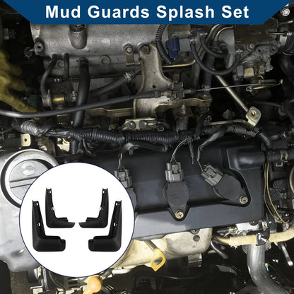 Mud Flaps Splash Guards 1 Set for BMW MINI Cooper (2022-2024)