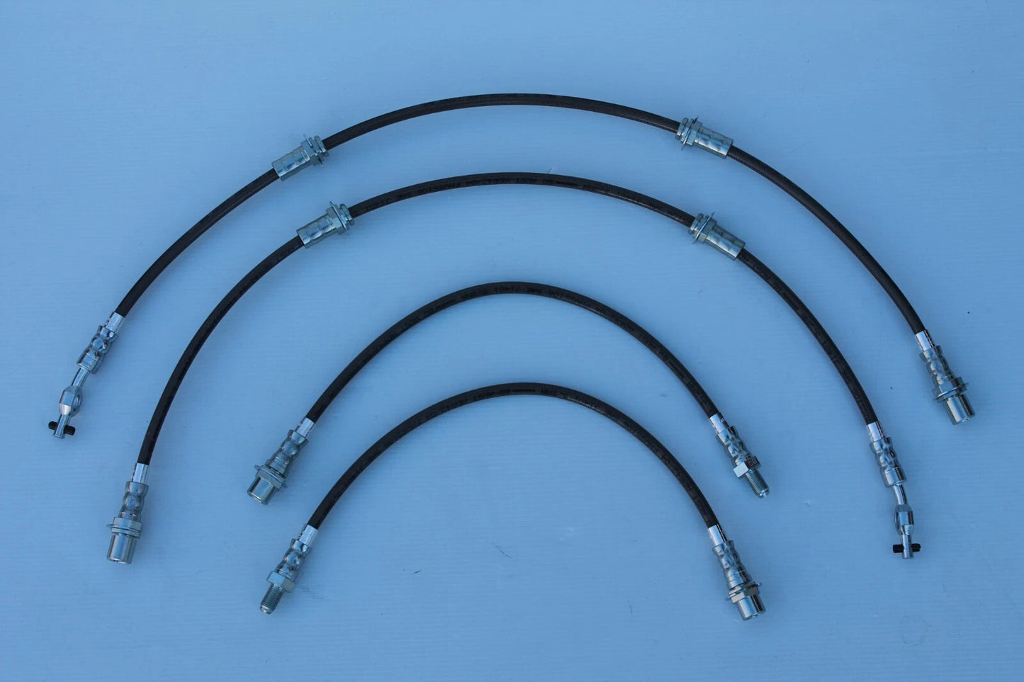 Braided Brake Hose Set (4) for Toyota Supra MA70 MA71 (1986-1993)