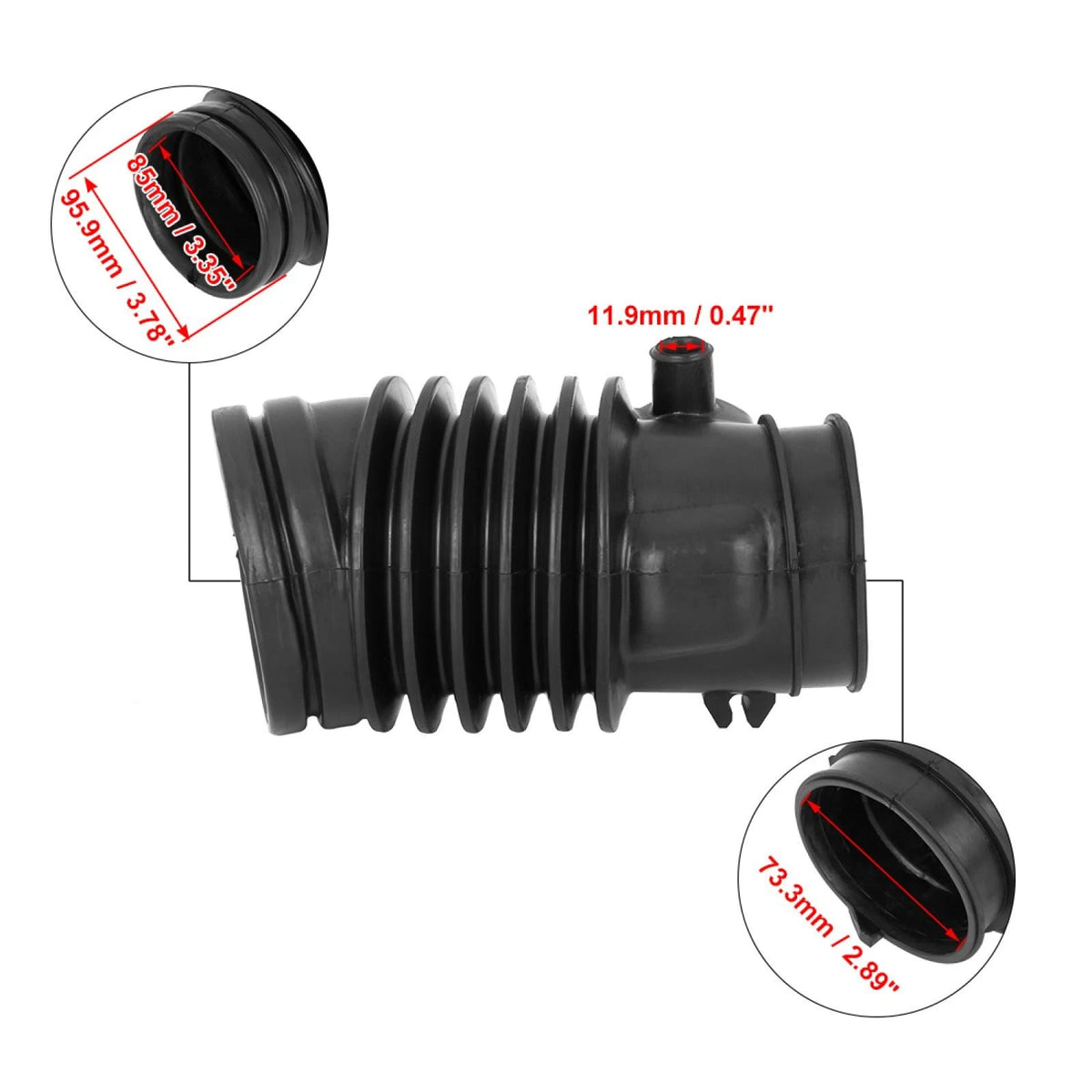 Engine Air Intake Hose V6 3.2L 3.5L for Acura TL (2007-2008)