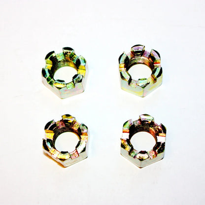 4 x 14mm Wheel Hub Axle Castellated Nuts for 125cc 150cc Quad Dirt Bike ATV