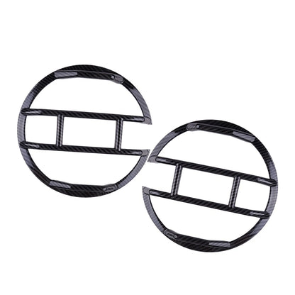 Headlight Cover 2 x Carbon Fiber Style for Ford Bronco (2021-2024)