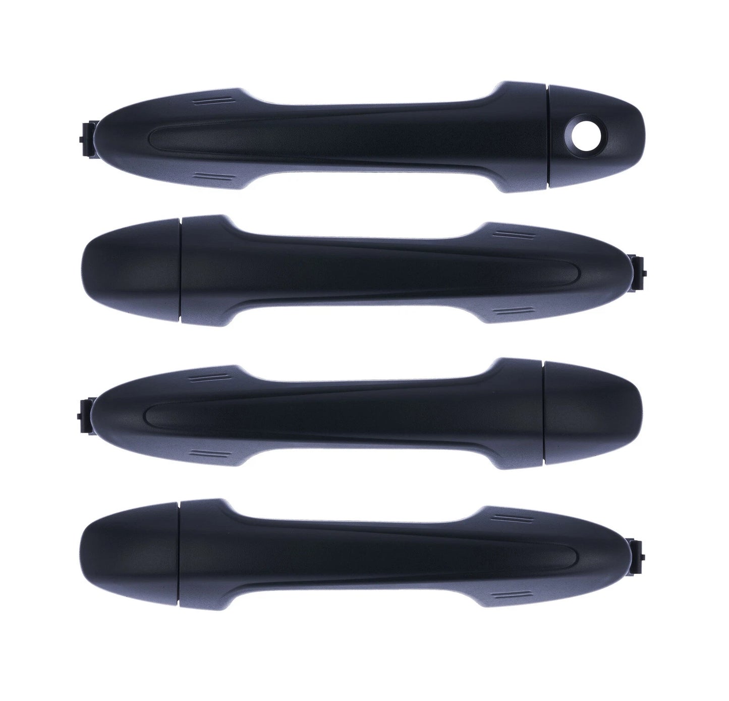 Door Handle Outer Black Set 4 for Toyota Hilux/RAV4 (2012–2020)