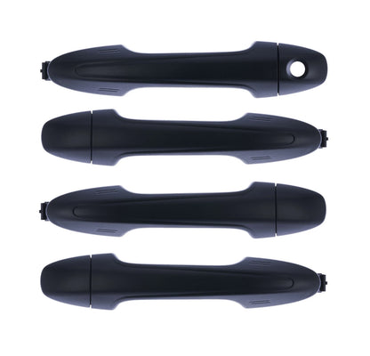 Door Handle Outer Black Set 4 for Toyota Hilux/RAV4 (2012–2020)