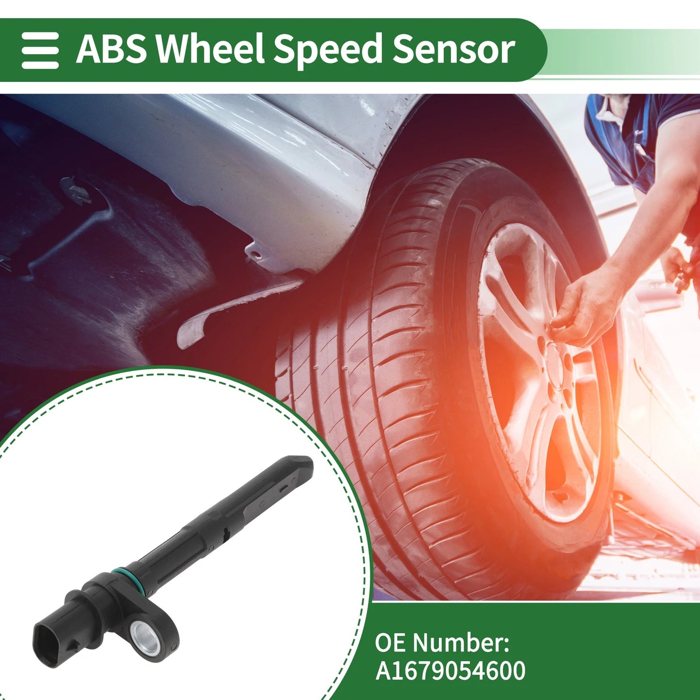 ABS Wheel Speed Sensor for Mercedes-Benz GLE350 (2020-2023)