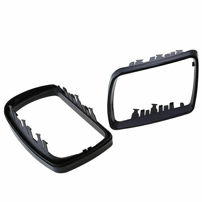 Rearview Mirror Cover Bezel Cap Trim Ring for 2000-2006 BMW X5 E53 (2 x)