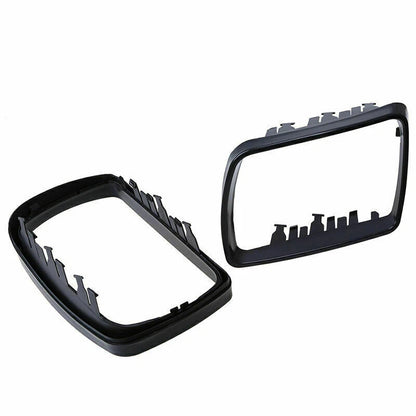 Rearview Mirror Cover Bezel Cap Trim Ring for 2000-2006 BMW X5 E53 (2 x)