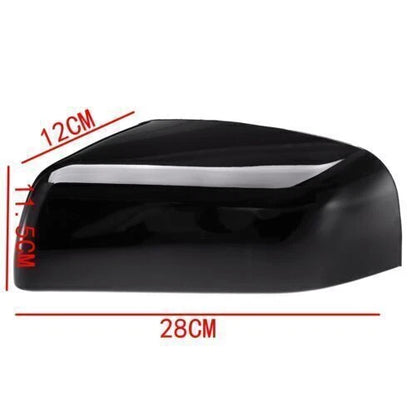 2 x Black Mirror Cover Cap Left Right for Land Rover Range Rover Sport LR2 LR4