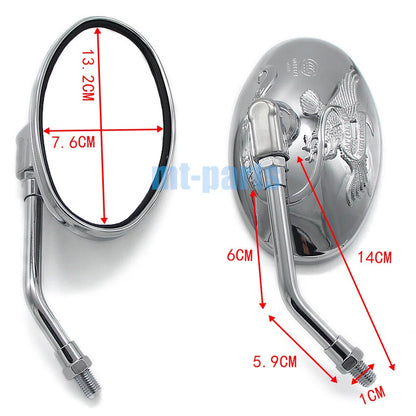 Rear View Mirror for Honda VT125 Shadow, VT250 Magna (1995-2006)