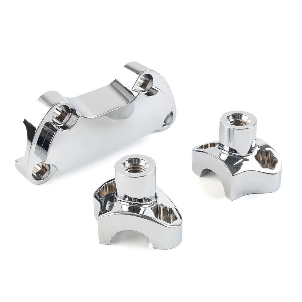 7" Handlebar Risers Top Clamp for Harley Dyna Softail Sportster