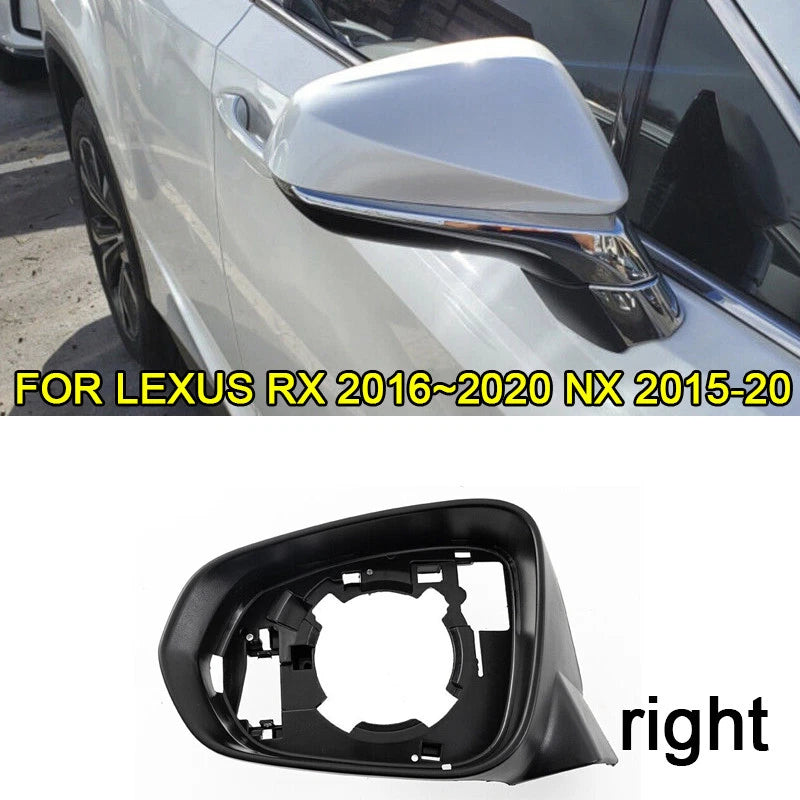 Right Side Rear View Mirror Housing Cover Trim for LEXUS RX NX (2016–2020)