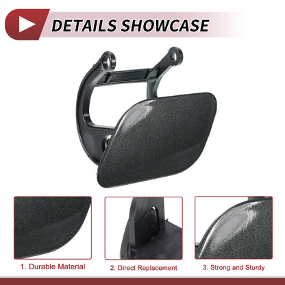 Front Left Washer Nozzle Cover for BMW 740i Gray (2011-2015)
