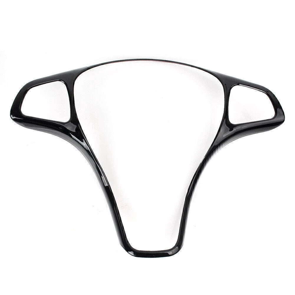 Black Steering Wheel Cover Trim for Benz A B C E S Class GLA GLC