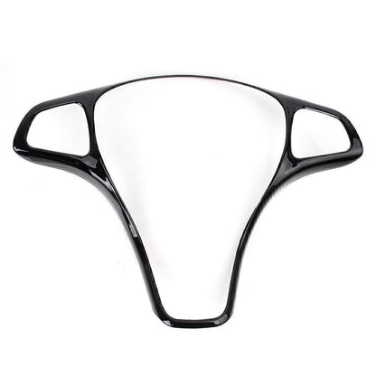 Black Steering Wheel Cover Trim for Benz A B C E S Class GLA GLC