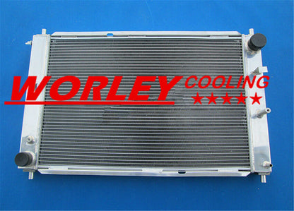 40mm Aluminum Radiator + Fans for Ford Mustang GT/SVT 1997-2004