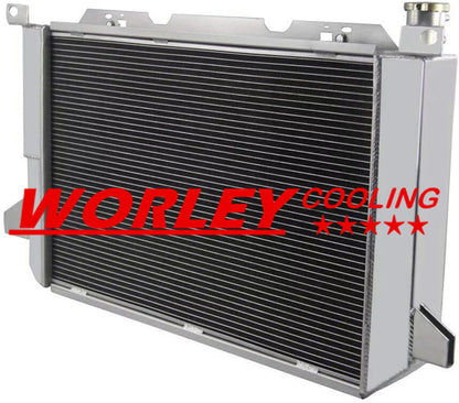 3 Row Aluminum Radiator for Ford F350 1985-1997 5.0L 5.8L 7.5L V8 (1985-1997)