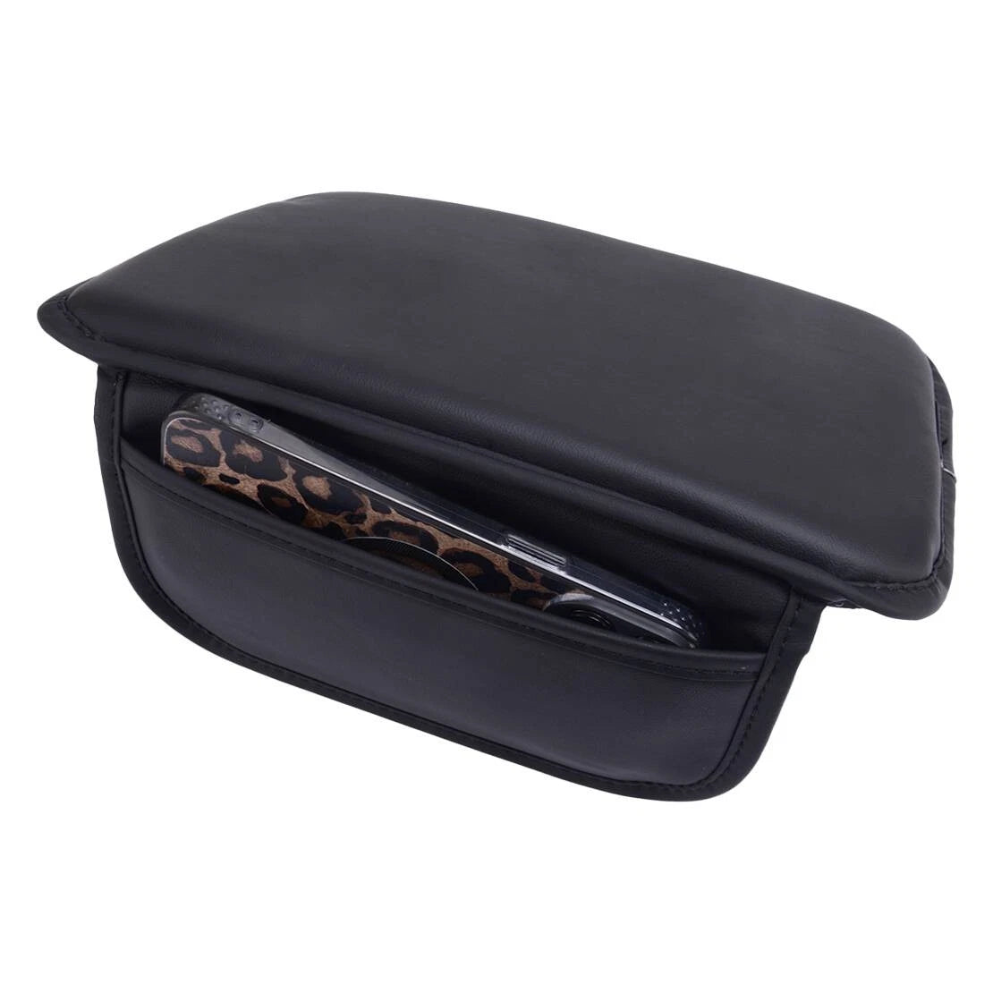 Car Interior Seat Armrest Cushion Pad Protector Storage Bag Cover Accessories