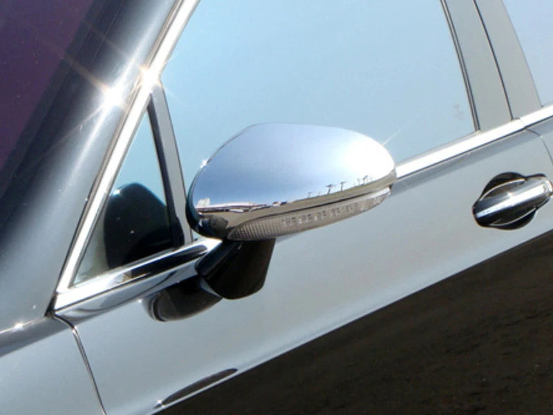 Chrome Mirror Covers for Bentley Continental GT GTC Flying Spur (2004-2020)