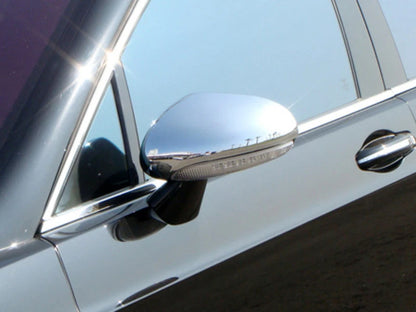 Chrome Mirror Covers for Bentley Continental GT GTC Flying Spur (2004-2020)