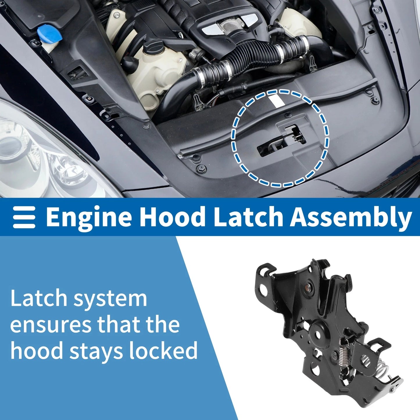Bonnet Latch Assembly for Toyota Prius (2009-2015) 1 x Unit