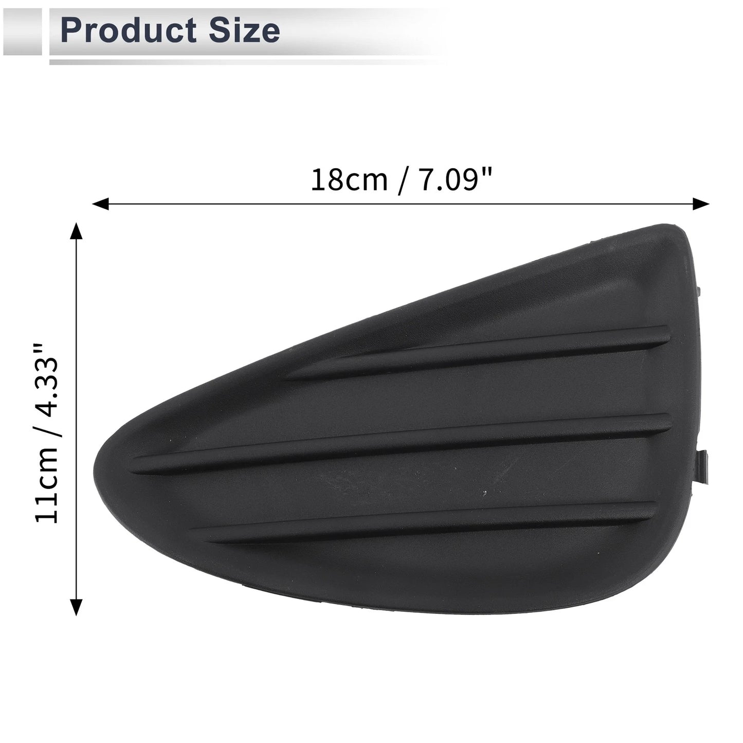 Front Left Fog Light Grill for Toyota Yaris (2012-2014)