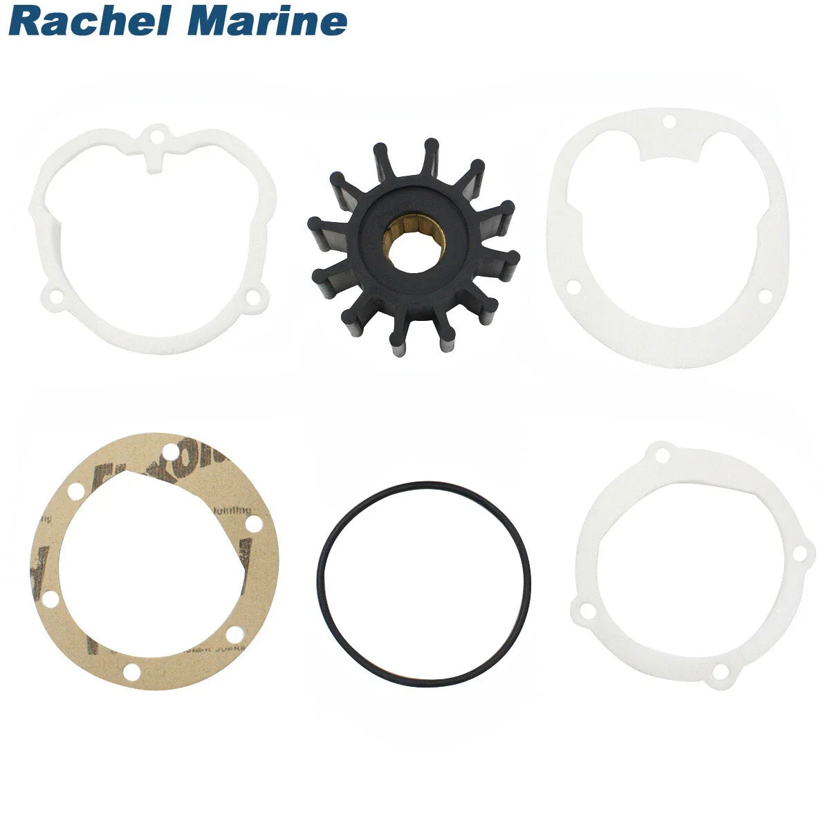 Impeller Repair Kit for Jabsco Raw Sea Water Pump