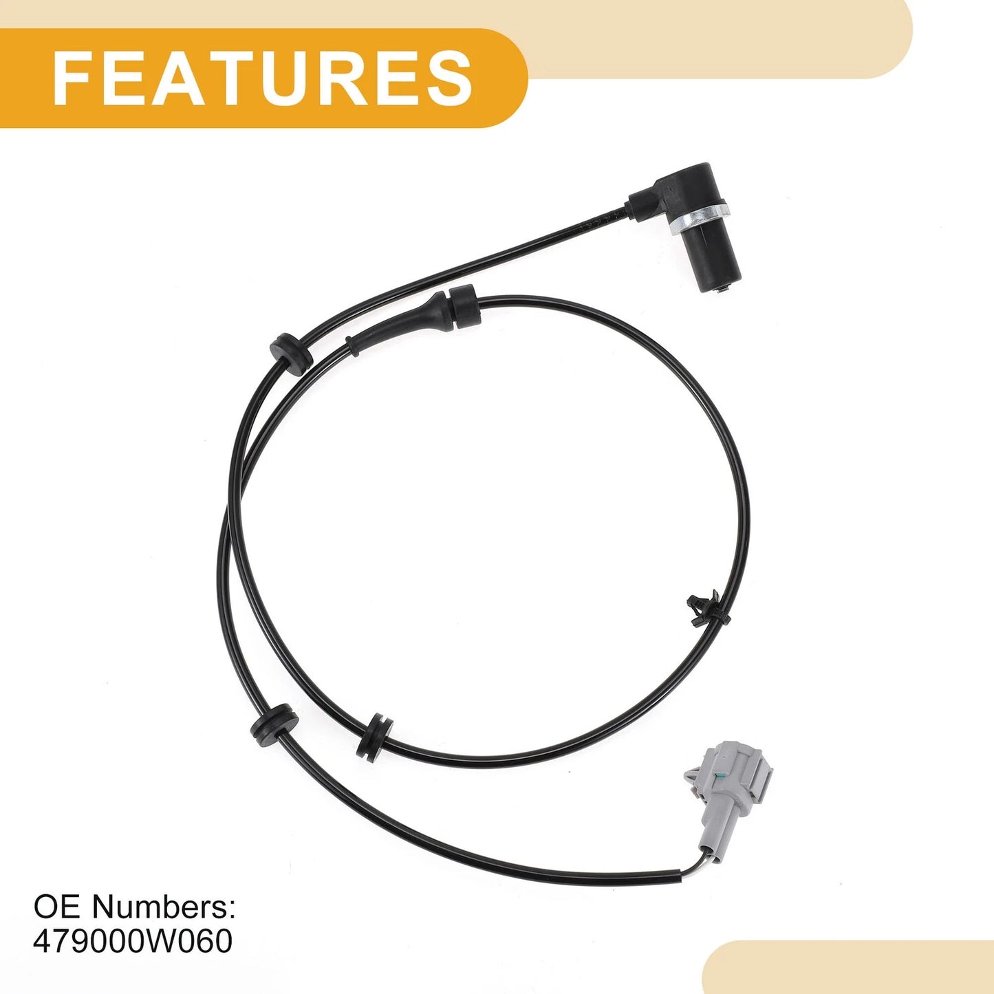 Wheel Speed Sensor for Infiniti QX4 Rear Right