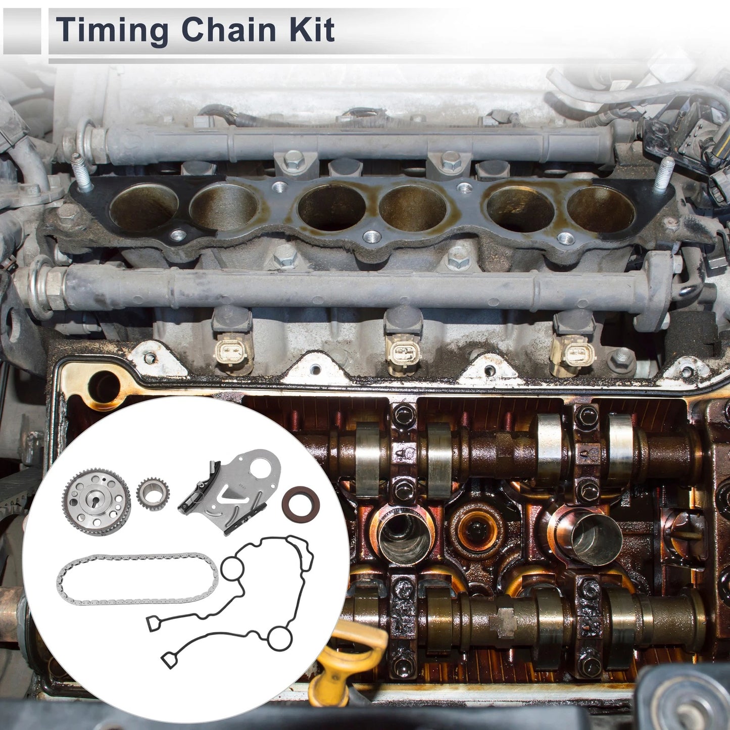 Timing Chain Kit for Chrysler 5.7L V8 HEMI MDS Engine 1 x Engine