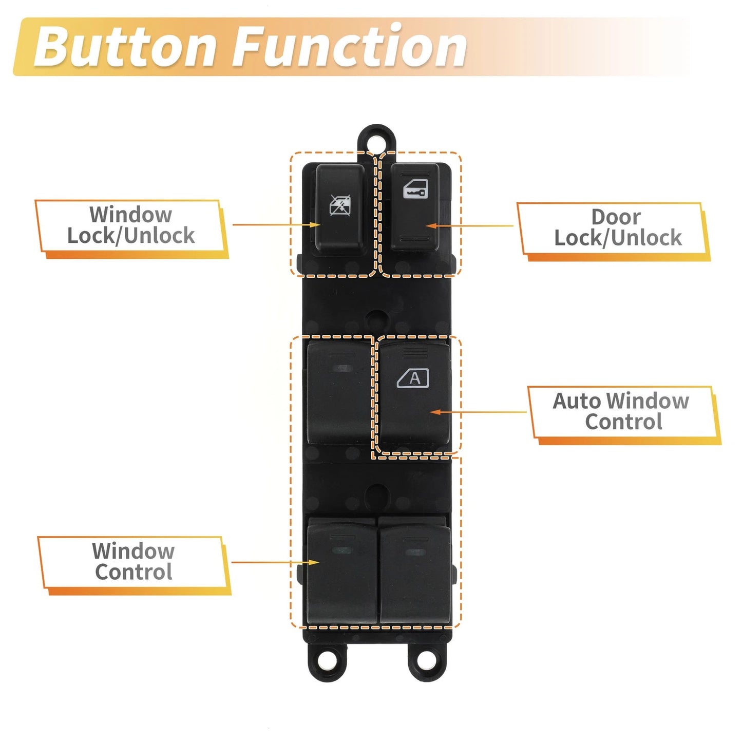 Power Window Switch for Nissan Tiida Latio (2005)