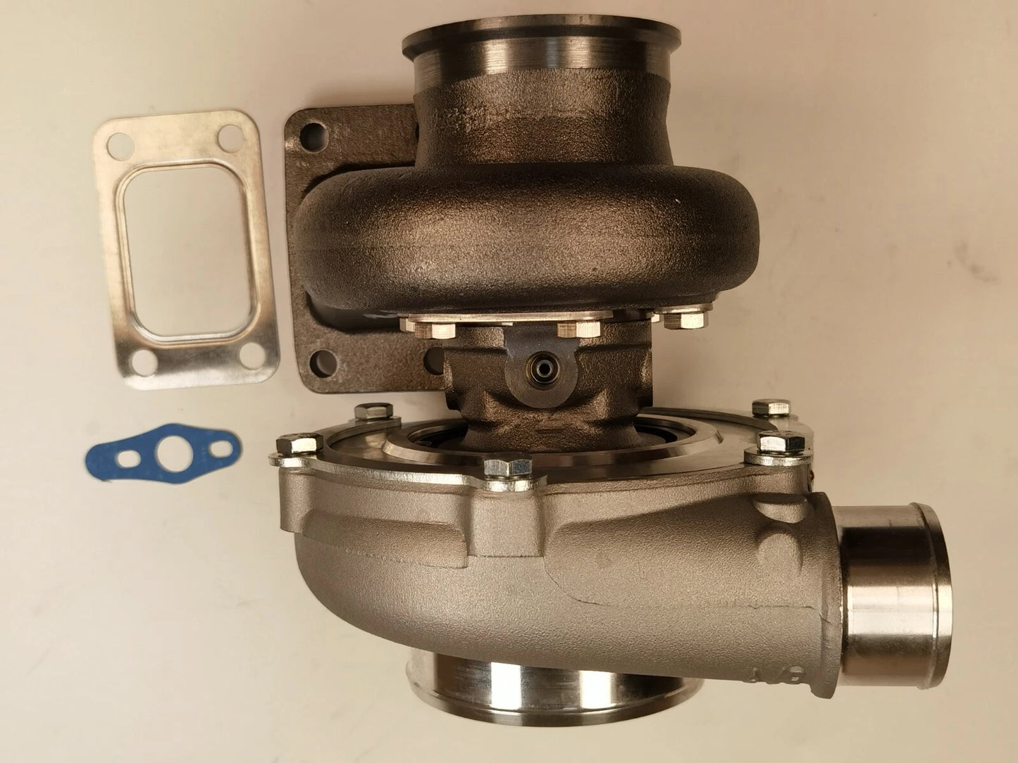 V-band GTX3071R Turbocharger for T3 GT35 (Balanced, Dual Bearing, .63 A/R)
