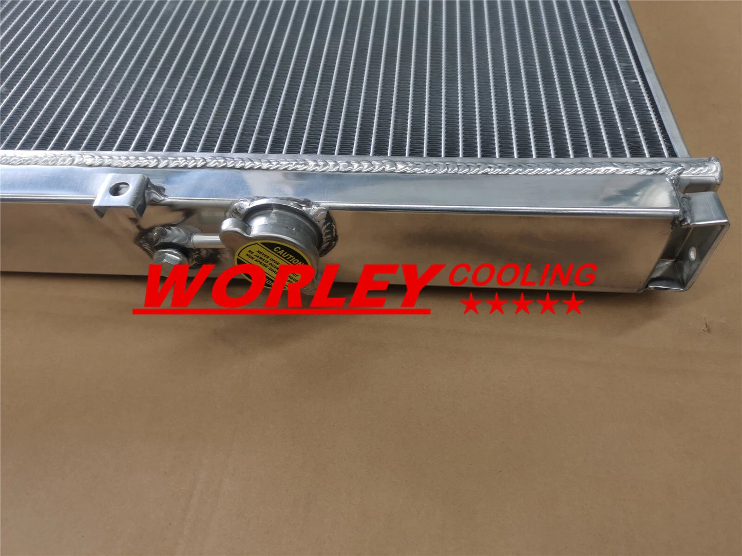 3 Core Aluminum Radiator & Fan for Mazda RX7 FC S4 13B-DEI (1986-1988)