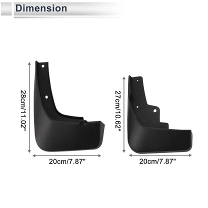 Mud Flaps Splash Guards for Mazda CX-4 (2020-2023)