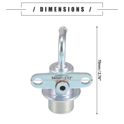 Fuel Injection Pressure Regulator Metal for Dodge B250 (1988 - 1991)