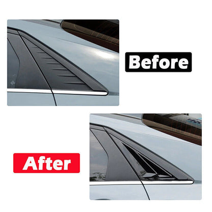 Gloss Black Side Vent Window Louvers for Hyundai Elantra (2021 - Present)