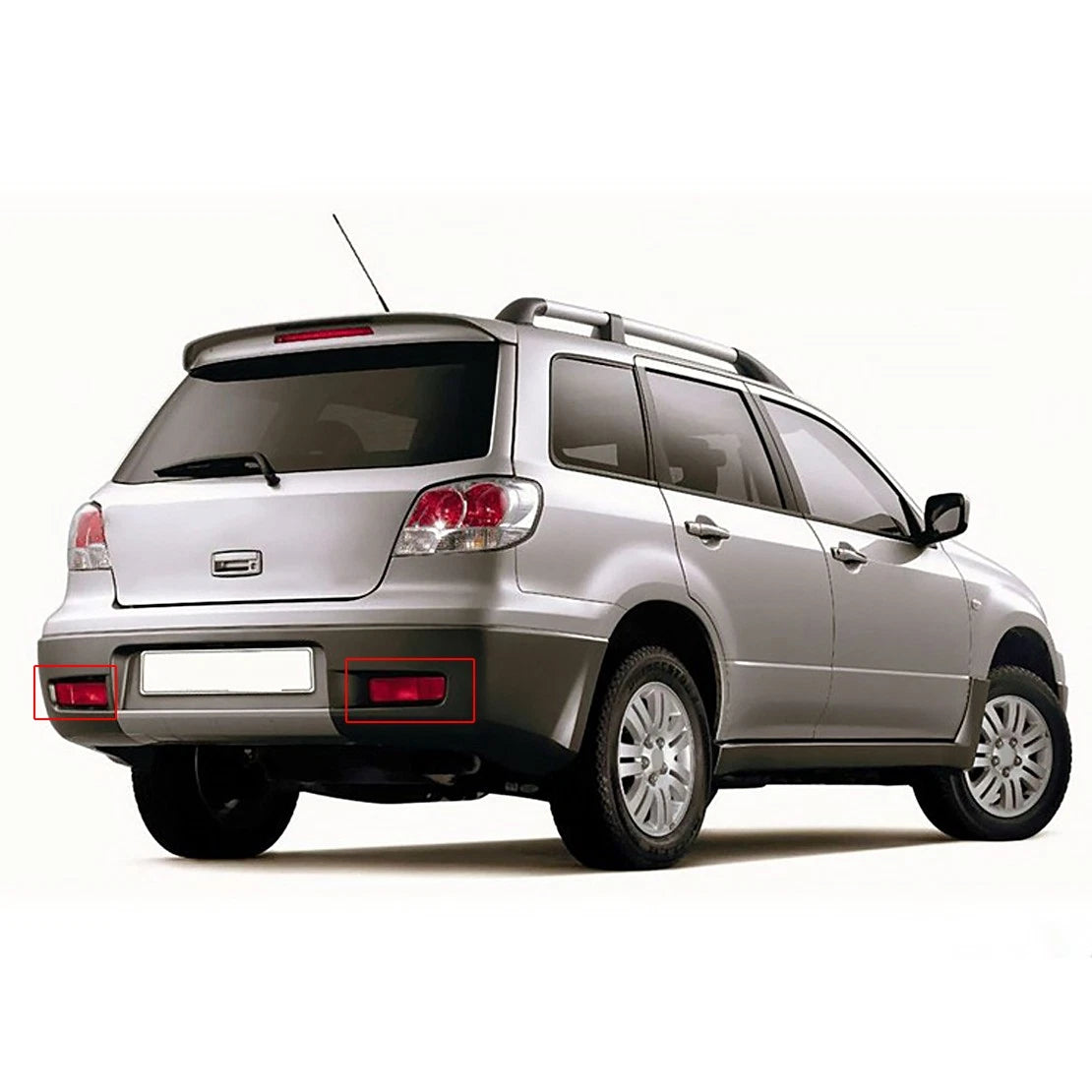 Left Rear Bumper Reflector Brake Light for Mitsubishi Outlander (2013-2023)