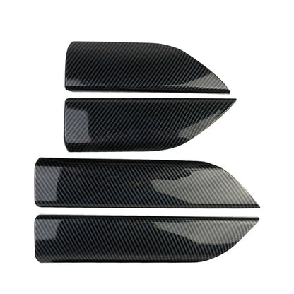 Carbon Fiber Door Panel Cover Trim for Chevy Silverado GMC Sierra (2014-2023)