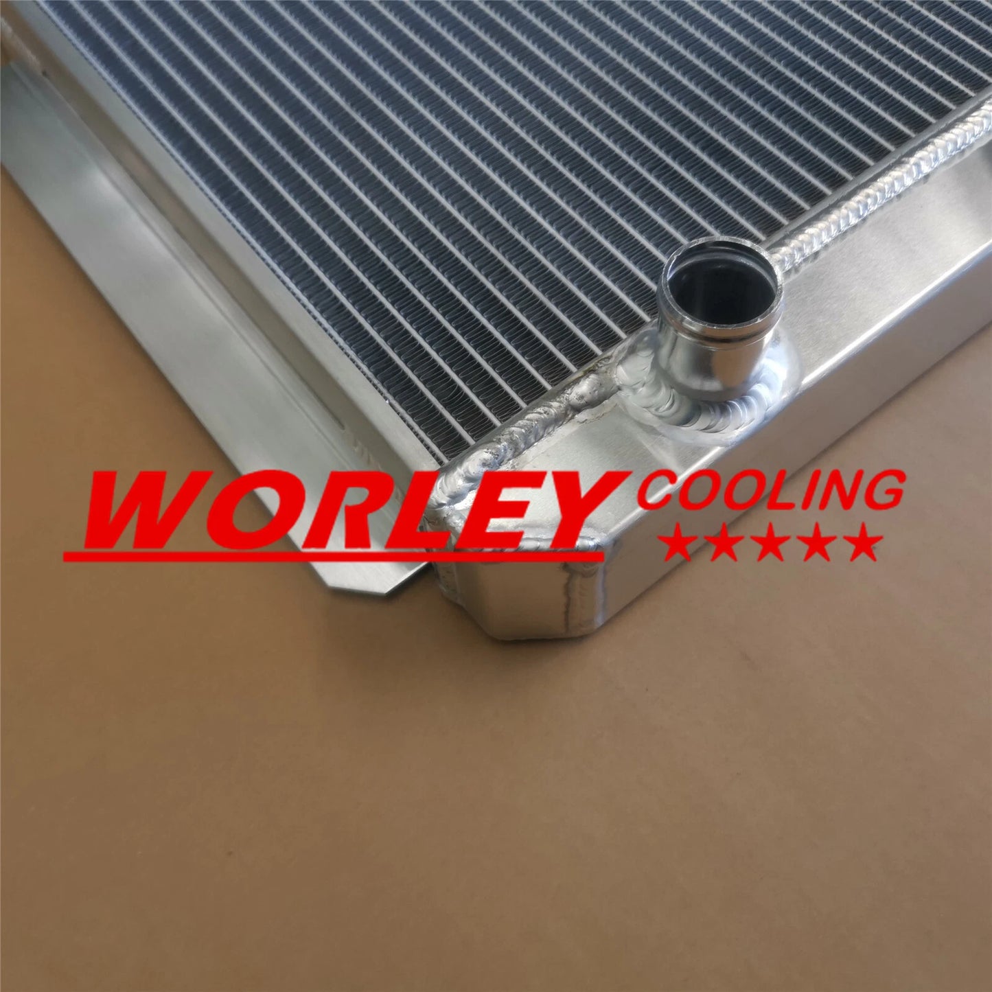 3ROW Aluminum Radiator with 2 Fans for Toyota Celica RA23 RA28 (1976-1977)