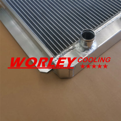 3ROW Aluminum Radiator with 2 Fans for Toyota Celica RA23 RA28 (1976-1977)