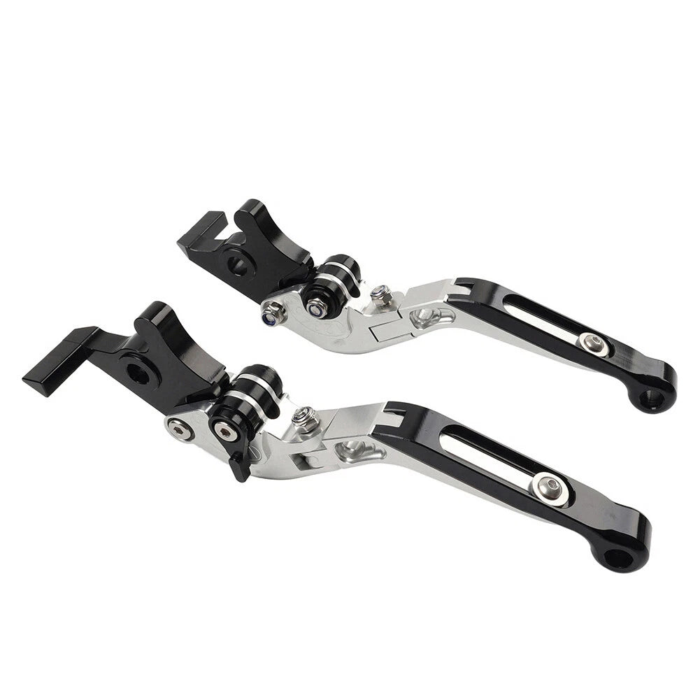 CNC Silver Extendable Brake Clutch Levers for STREET TWIN THRUXTON/StreetCup