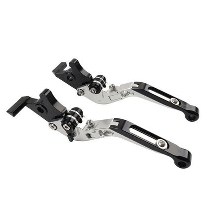 CNC Silver Extendable Brake Clutch Levers for STREET TWIN THRUXTON/StreetCup
