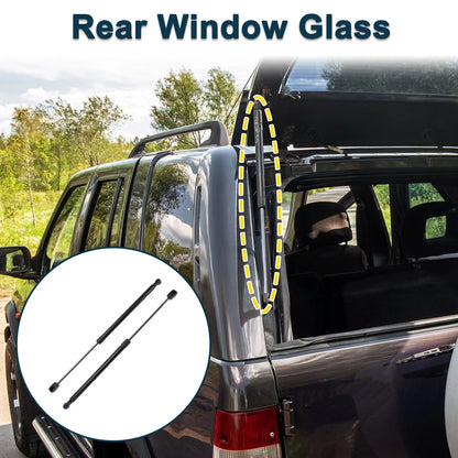 Rear Glass Window Lift Supports Struts for Toyota Highlander (2008–2013)