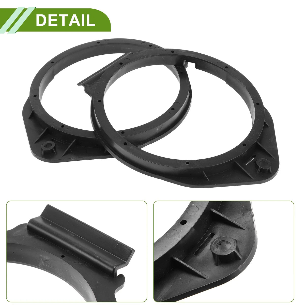 3 x Speaker Spacer Ring Tweeter Speaker Spacer Adapter 6.5" for Chevrolet Cruze