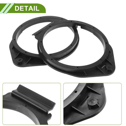 3 x Speaker Spacer Ring Tweeter Speaker Spacer Adapter 6.5" for Chevrolet Cruze