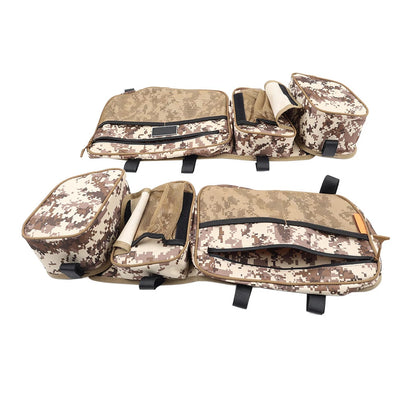 Front Side Door Storage Bags with Knee Pad for Can-Am Maverick X3 (2017-24)