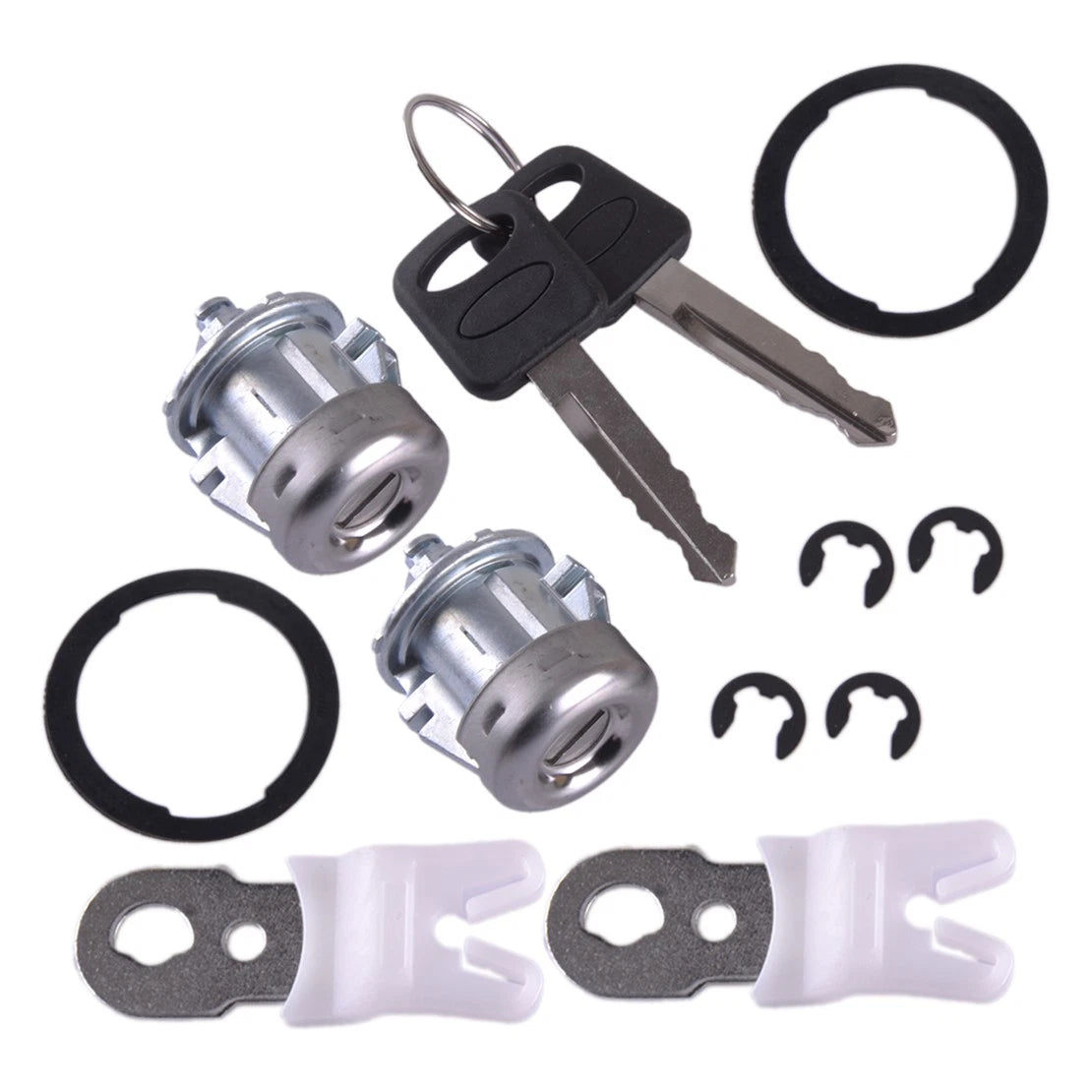 Door Lock Cylinder Key Set for Ford F150 F250 Explorer Windstar (1997-2003)
