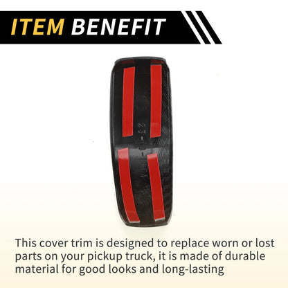 Carbon Fiber Gear Shift Knob Cover Trim for Ford Ranger (2023-2024)