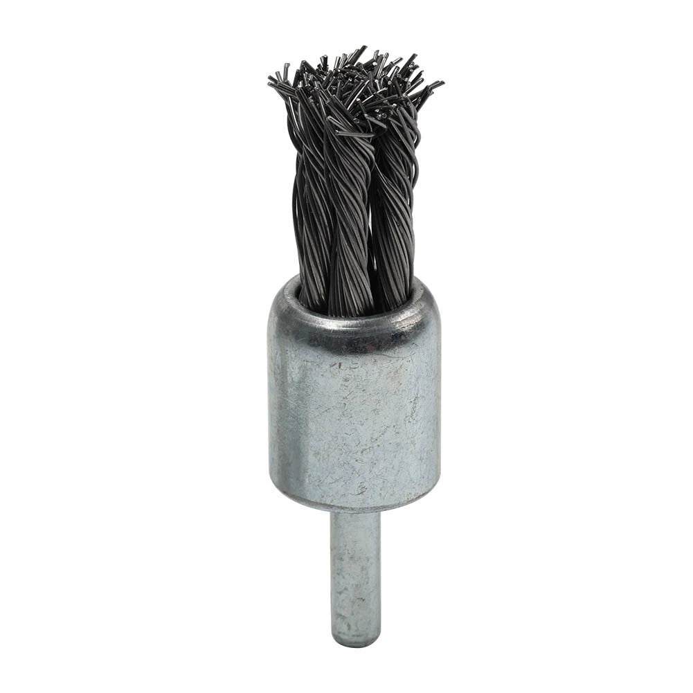 20mm Rotary Drill Wire Brush Wheel for Rust Removal - Metal Twisted Knot
