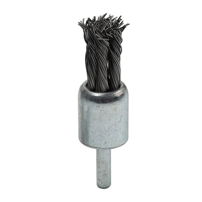 20mm Rotary Drill Wire Brush Wheel for Rust Removal - Metal Twisted Knot