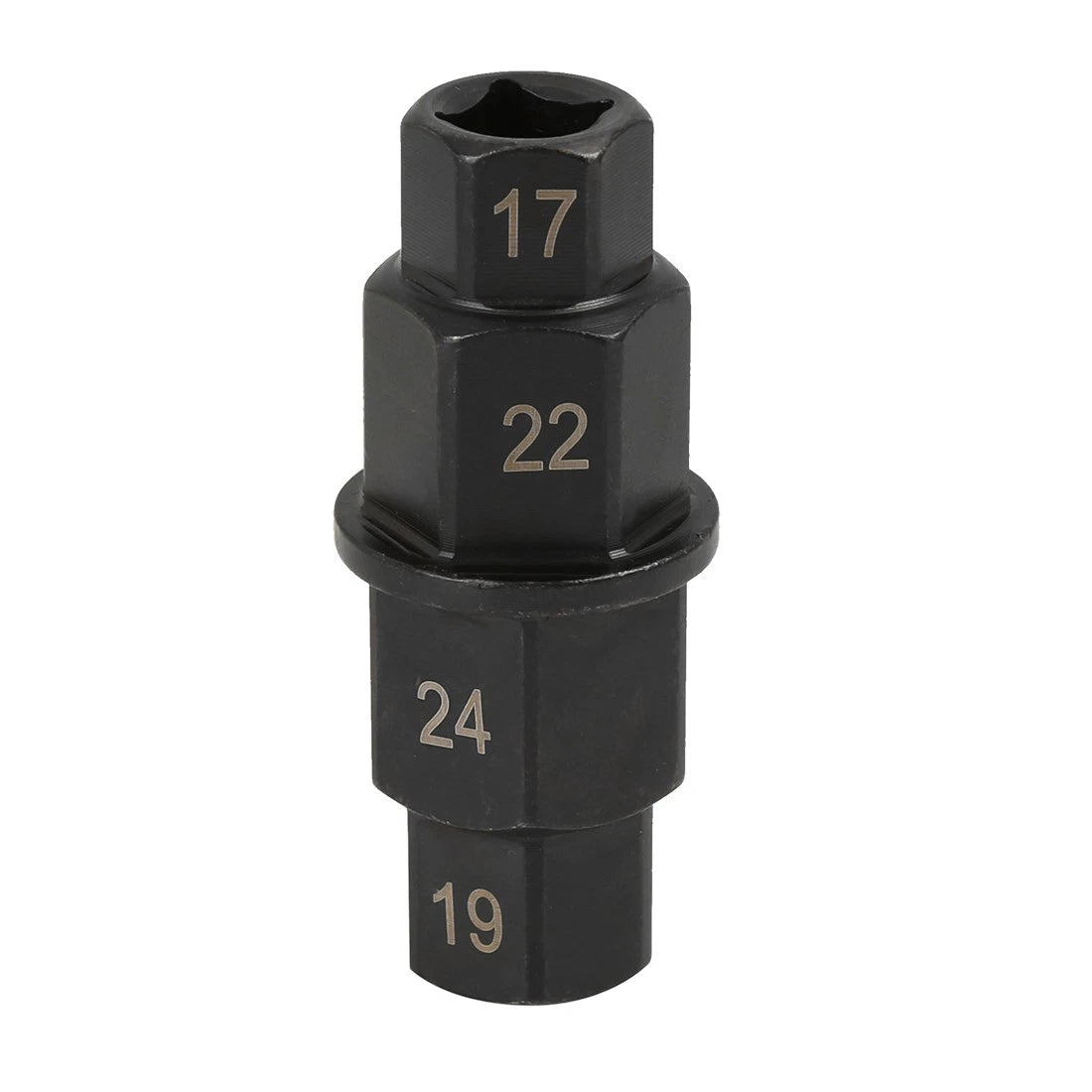 Hex Axle Spindle 17mm 19mm 22mm 24mm Front/Rear Wheel Removal Tool for Bike
