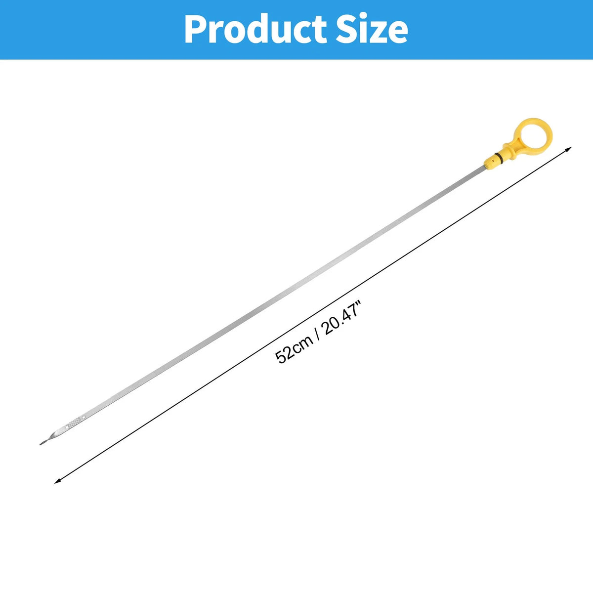 Engine Oil Dipstick for Ford F-150, Mustang Stainless Steel (2012-2014)